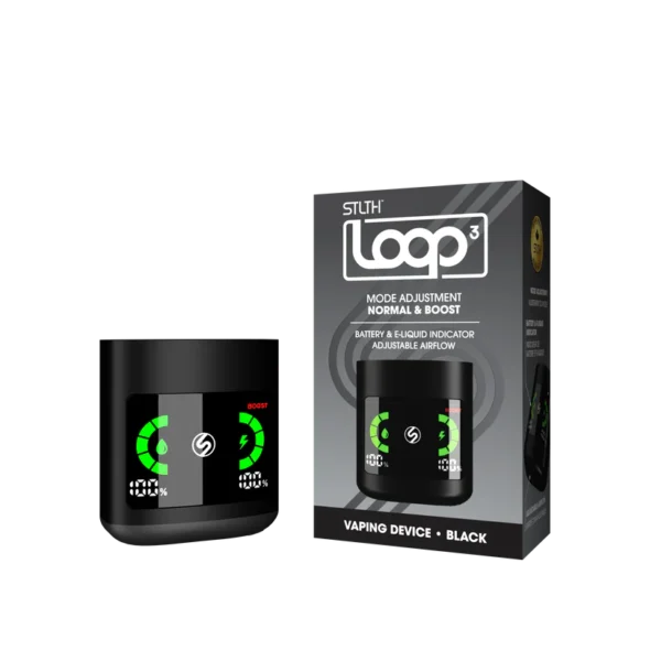 STLTH LOOP 3 DEVICE BLACK